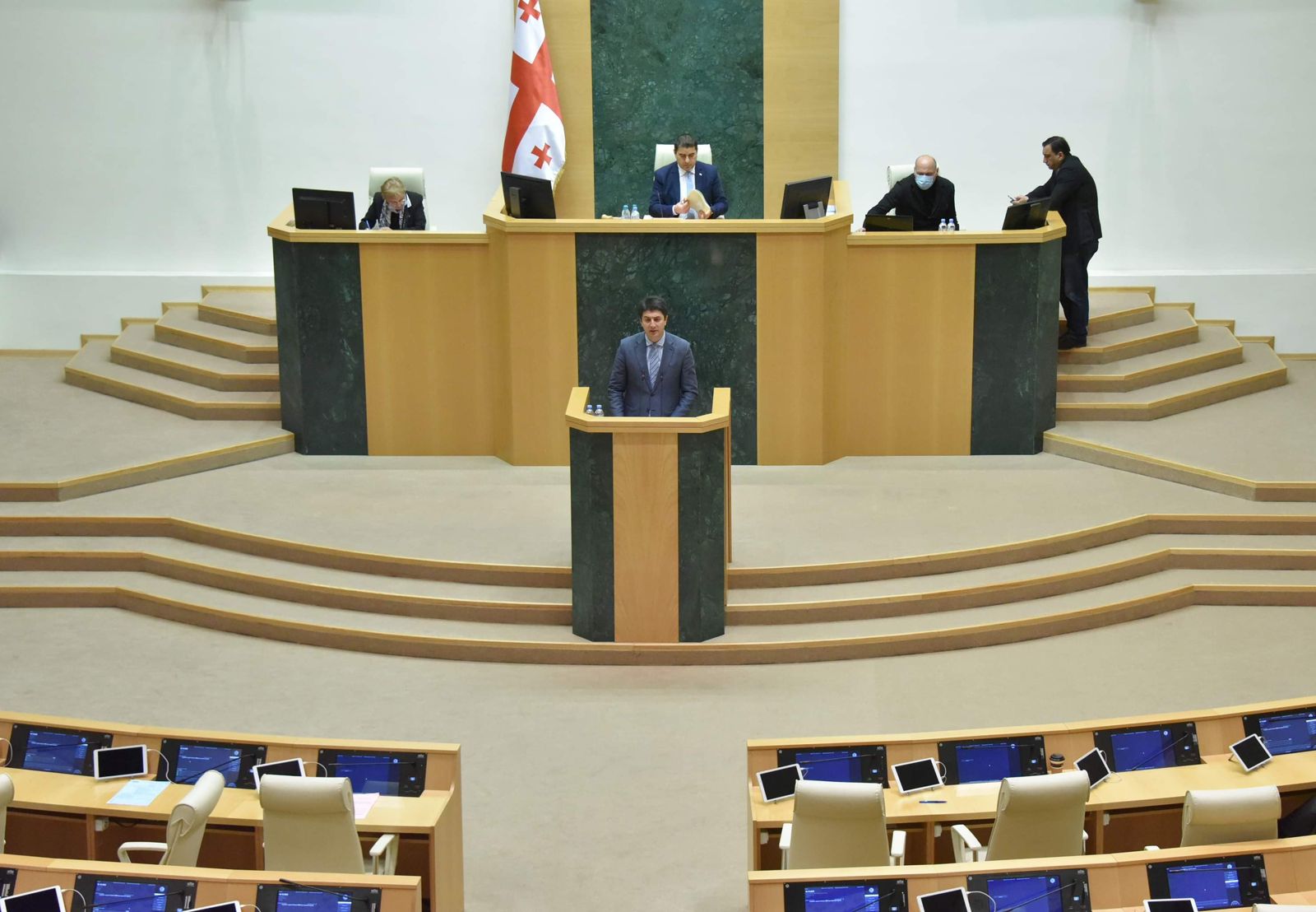The Auditor General presented the 2021 Annual Report of the State Audit Office to the Parliament