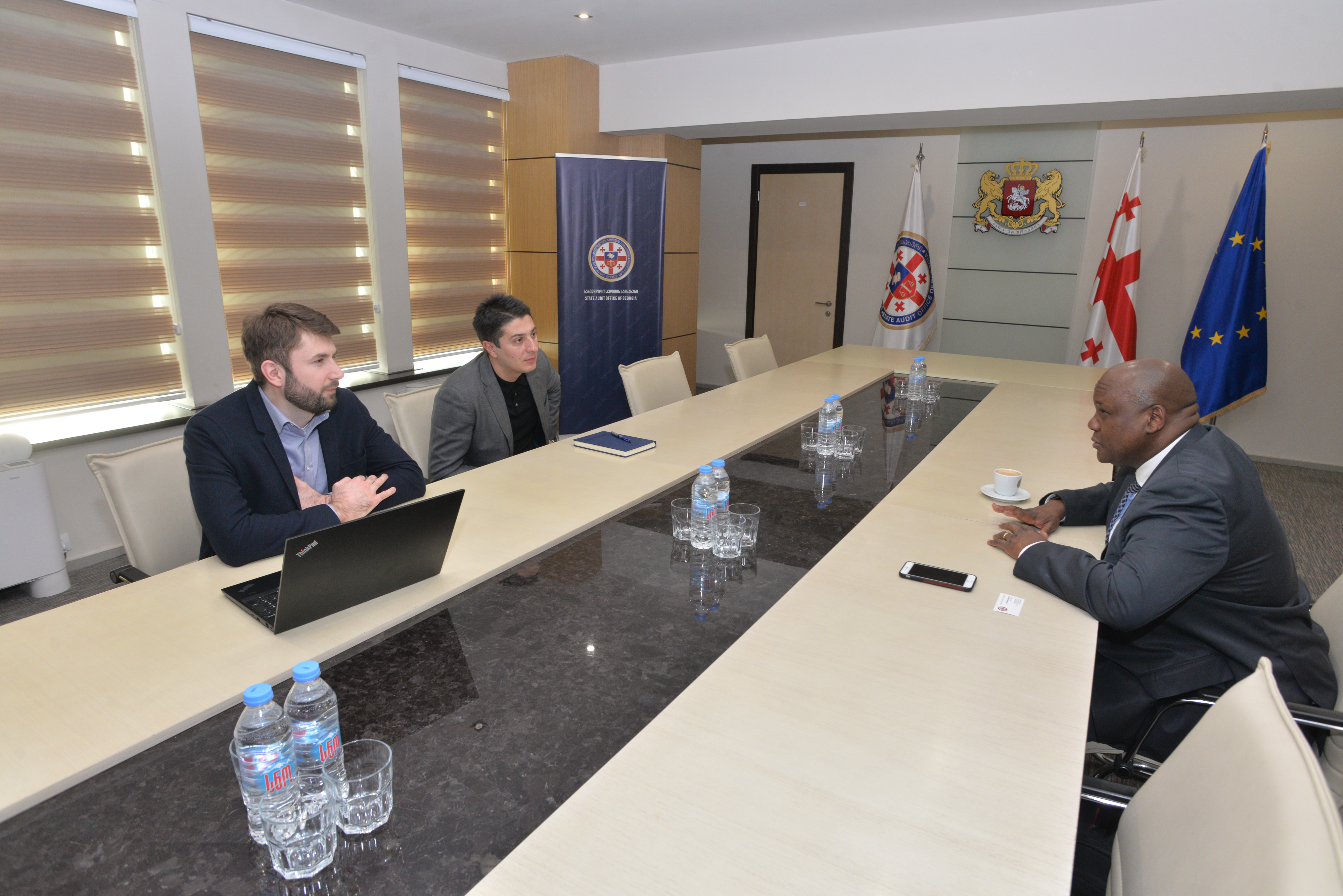 The Auditor General discussed prospective cooperation projects with the representative of the World Bank