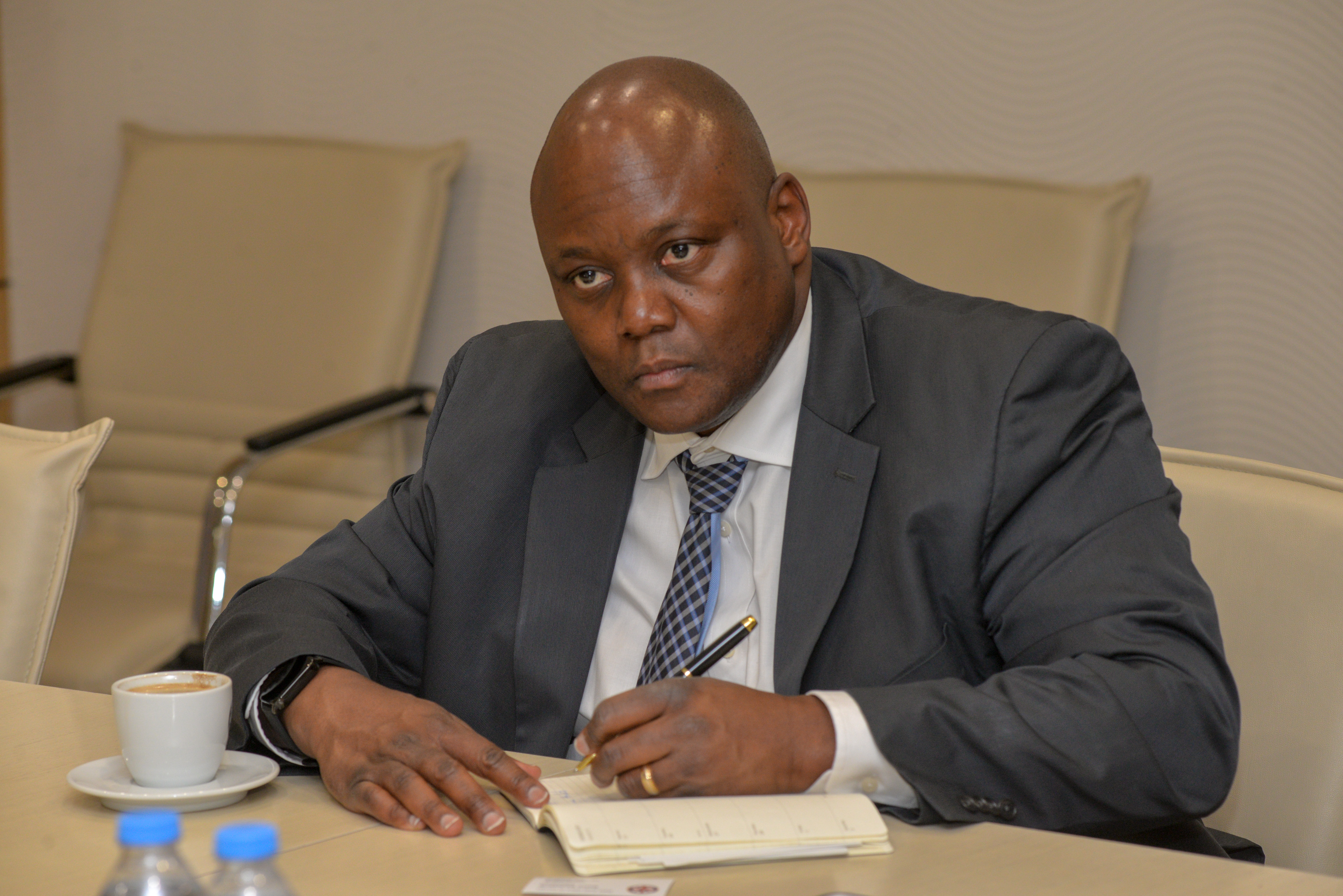 The Auditor General discussed prospective cooperation projects with the representative of the World Bank