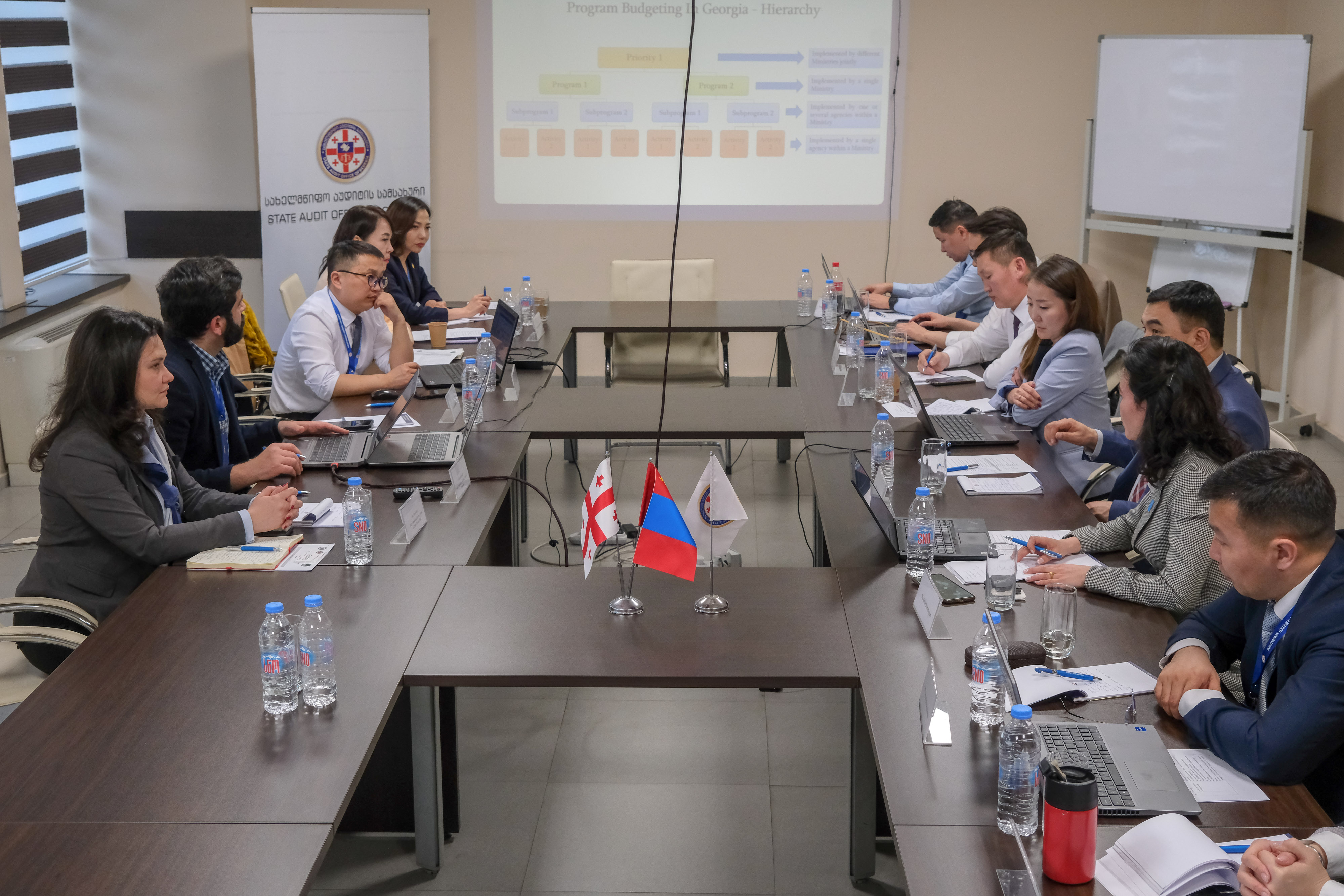 სახელმწიფო აუდიტის სამსახური მონღოლ კოლეგებს გამოცდილებას უზიარებს