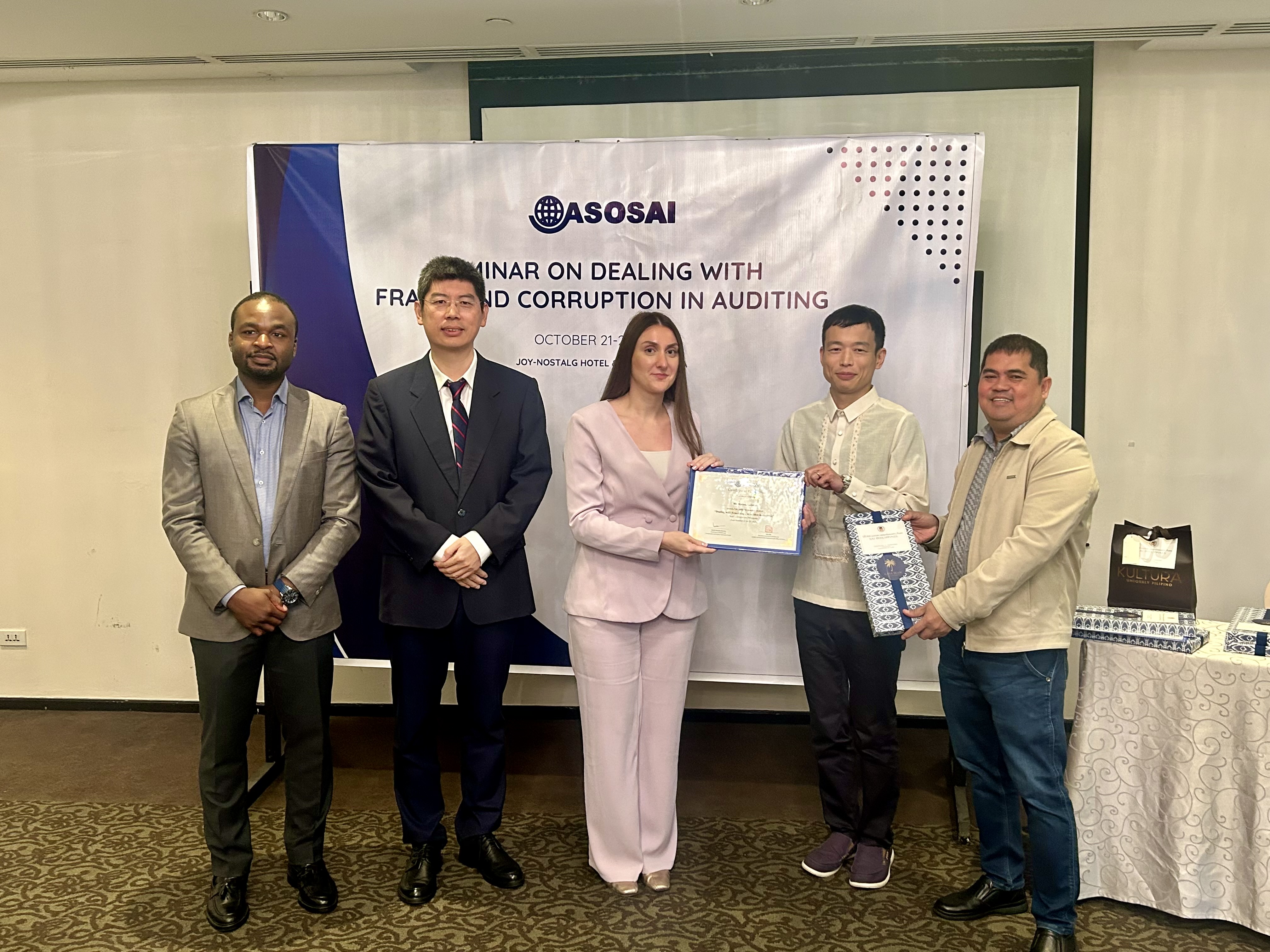 Mariam Zaalishvili Delivers Presentation at the ASOSAI Conference