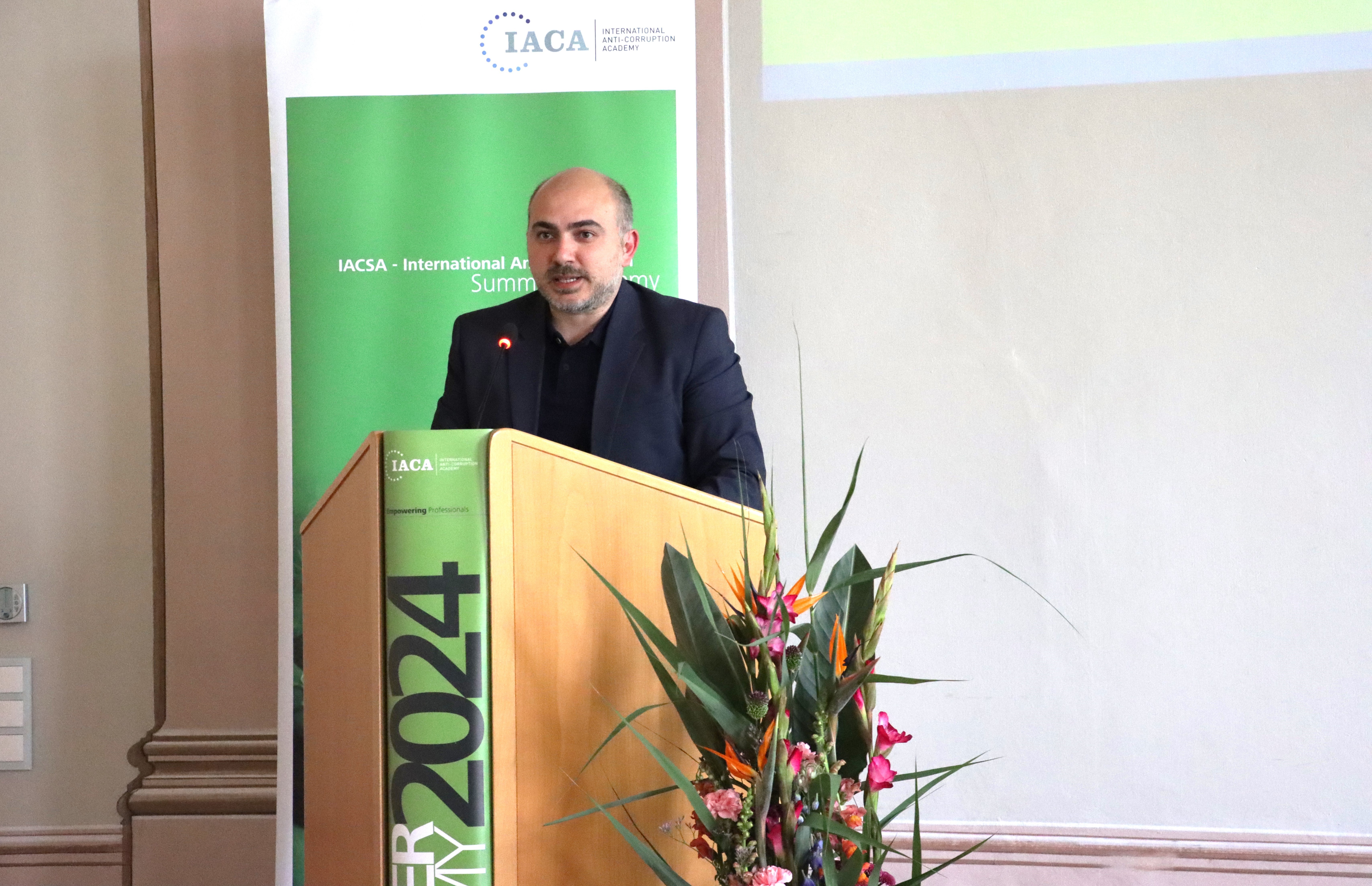 Tornike Shermadini has received international training in anti-corruption research