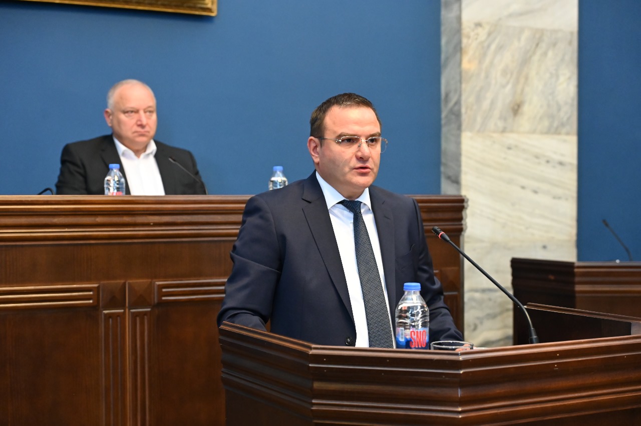 Auditor General of Georgia Giorgi Gabitashvili, presented to the Parliament the Opinion on the Draft Law on the State Budget of Georgia for 2026 from the State Audit Office