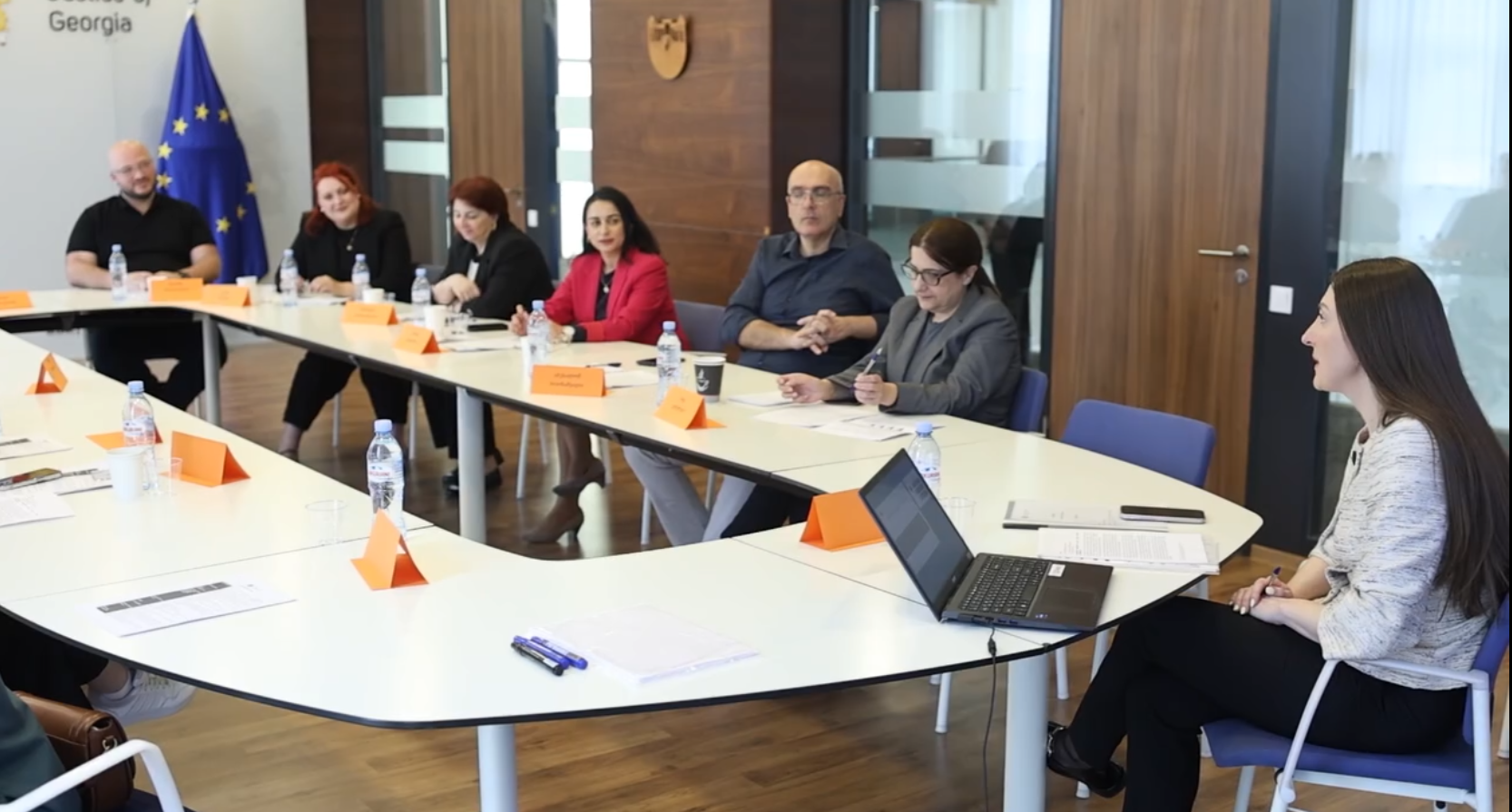 მარიამ ზაალიშვილმა იუსტიციის სამინისტროს აუდიტორებს ტრენინგი ჩაუტარა