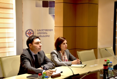 გენერალური აუდიტორი საქართველოში ევროკავშირის წარმომადგენლობას შეხვდა