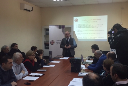 Public discussion with Kakheti region representatives