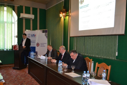 Public hearing of audit findings with representatives of Imereti region