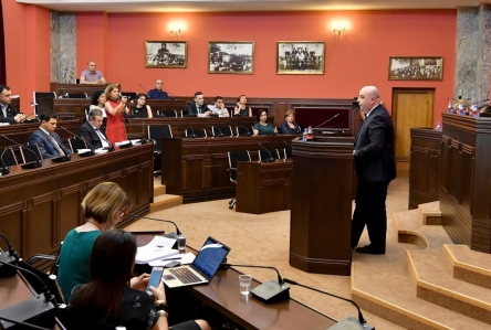 Presentation of the SAO’s 2016 activity report in the Parliament of Georgia
