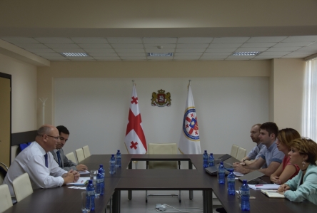 საერთაშორისო სავალუტო ფონდის (IMF) ტექნიკური დახმარების მისიის წარმომადგენლების ვიზიტი სახელმწიფო აუდიტის სამსახურში