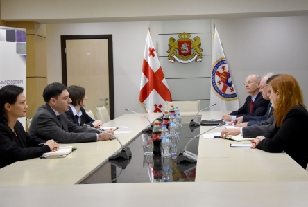 სახელმწიფო აუდიტის სამსახურში GIZ- ის წარმომადგენლებთან სამუშაო შეხვედრა გაიმართა